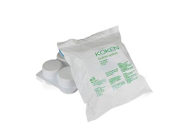 Imagen de Cera depilatoria Azuleno System Koken 1kg