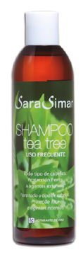 Imagen de Champú Sara Simar tea tree 300 ml