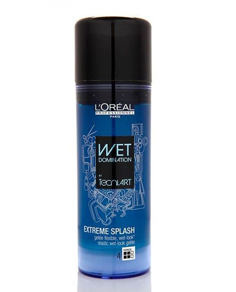 Imagen de Tecni Art Wet Extreme Splash Loreal Gel efecto mojado 150 ml