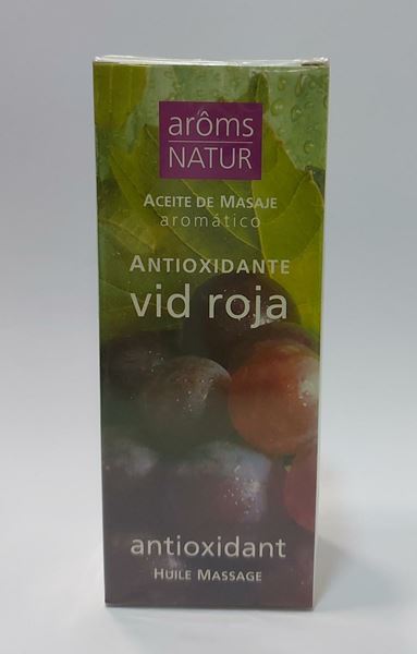 Imagen de Aceite de Masaje Aroms Natur Antioxidante Vid Roja 100 ml