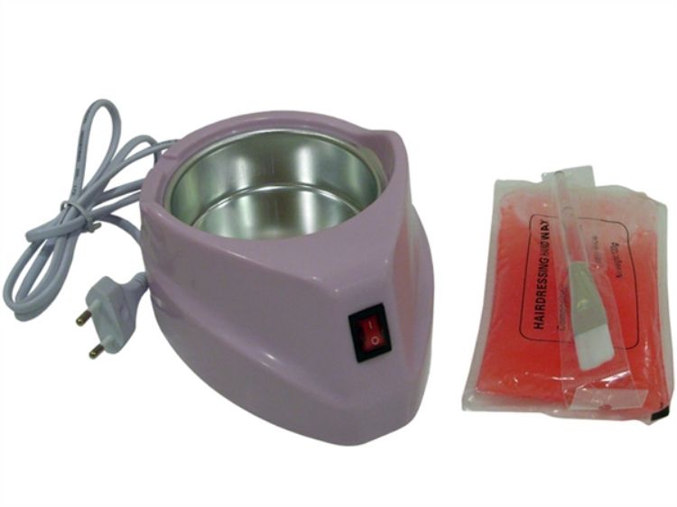 Imagen de Kit con Calentador de parafina + Parafina + Pincel