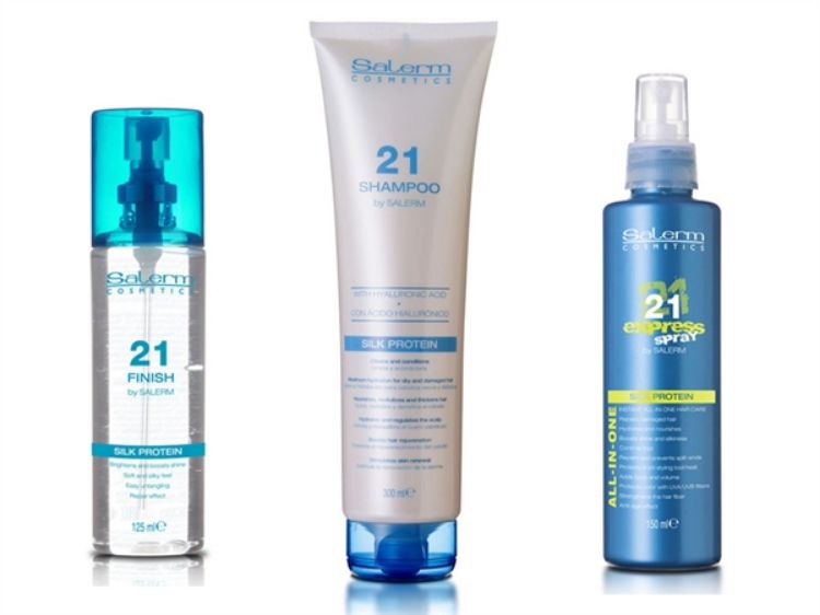 Imagen de Salerm 21 Pack Proteínas de Seda para el Cuidado del Cabello