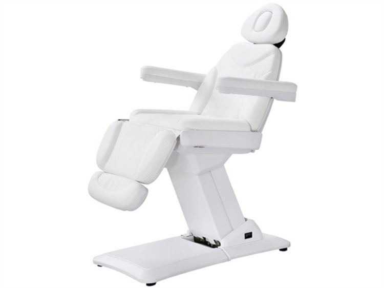 Camilla eléctrica de 3 cuerpos con altura regulable y 4 motores 