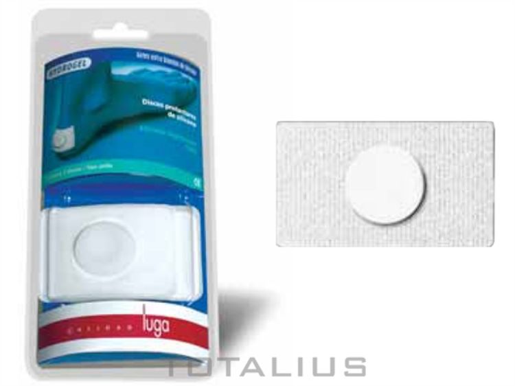 Imagen de Discos Protectores con Depresión con Soporte Adhesivo de Silicona Hydrogel 616000