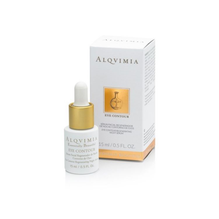 Imagen de Sérum Facial Regenerador de Noche (EYE CONTOUR) Contorno de Ojos Alqvimia Essentially Beautiful 15 ml