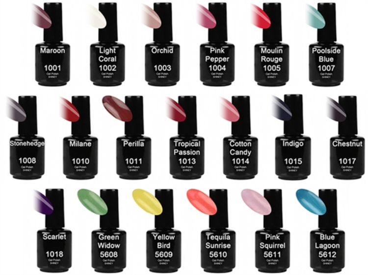 Imagen de Esmalte Gel Semi Permanente Brillo Shiny (Gel Polish)