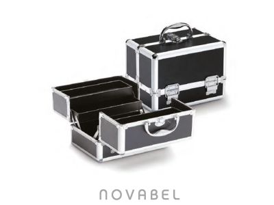 Mostrar detalles de Maletín de estética y maquillaje SMALL BLACK Imagen de Maletín de estética y maquillaje SMALL BLACK