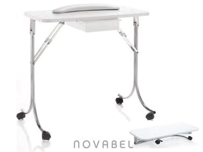 Mostrar detalles de Mesa de manicura plegable y portable XN Imagen de Mesa de manicura plegable y portable XN