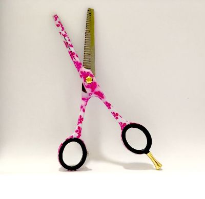 Mostrar detalles de Tijera Entresacar European Estrella Blanca y Rosa 5.5" Imagen de Tijera Entresacar European Estrella Blanca y Rosa 5.5"