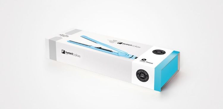 Imagen de Plancha Sweet Colors PerfectBeauty + Guante Térmico