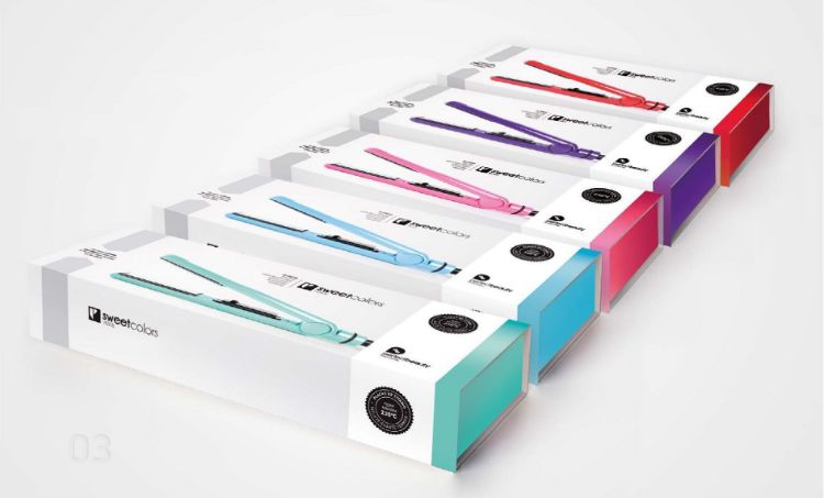 Imagen de Plancha Sweet Colors PerfectBeauty + Guante Térmico