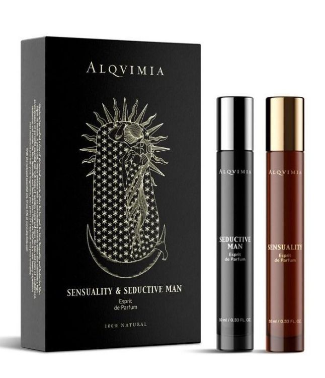 Imagen de Cofre Alqvimia Duo Esprits de Parfum Sensuality  & Seductive Man