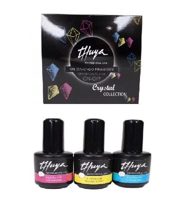 Mostrar detalles de Kit Esmaltes Permanentes Thuya Trío Crystal Imagen de Kit Esmaltes Permanentes Thuya Trío Crystal
