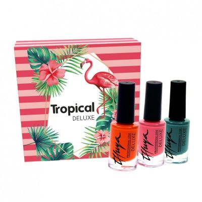 Mostrar detalles de Kit Esmaltes Deluxe Thuya Trio Tropical Imagen de Kit Esmaltes Deluxe Thuya Trio Tropical