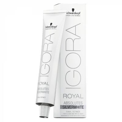 Mostrar detalles de Tinte Igora Royal Absolutes SilverWhite Schwarzkopf 60ML Imagen de Tinte Igora Royal Absolutes SilverWhite Schwarzkopf 60ML