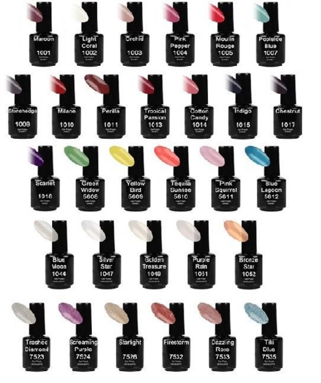 Imagen de Esmalte Gel Semipermanente Brillo (Gel Polish)