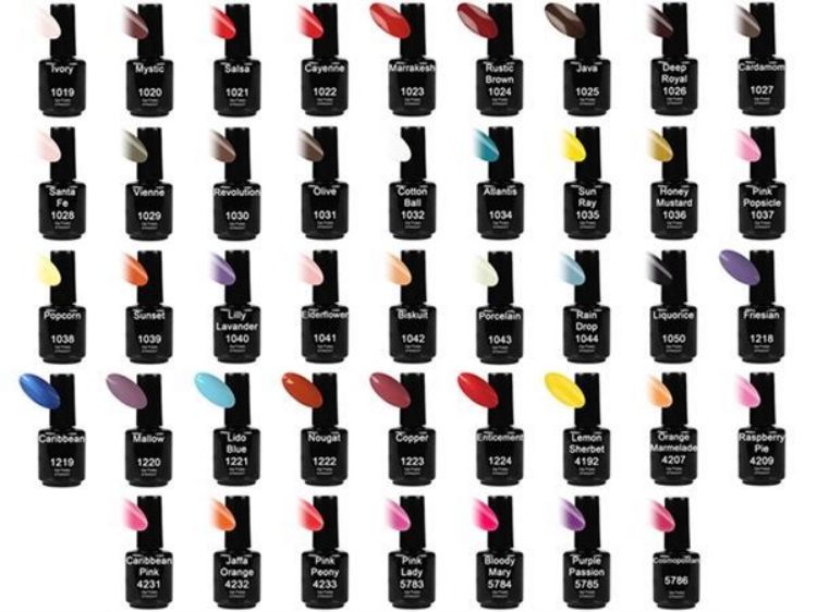 Imagen de Esmalte Gel Semipermanente Mate (Gel Polish)