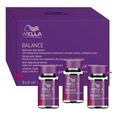 Mostrar detalles de Balance Loción Capilar Wella Anticaída 8x6 ml Imagen de Balance Loción Capilar Wella Anticaída 8x6 ml