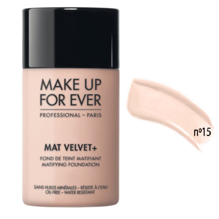 Imagen de Maquillaje Mat Velvet+ Make Up For Ever Foundation 30 ml