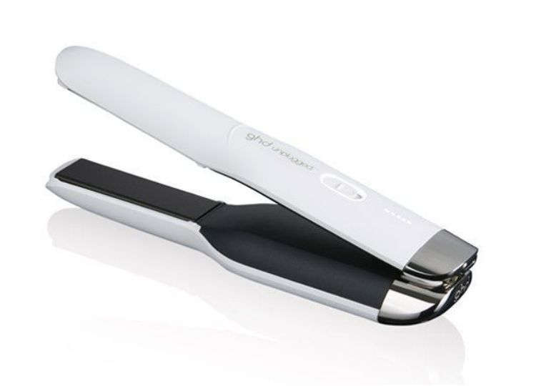 Plancha GHD Unplugged blanca