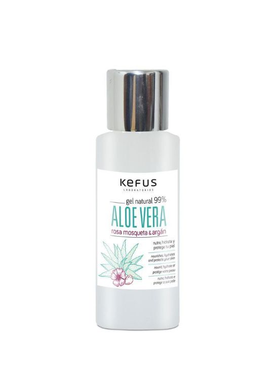 Imagen de Gel Aloe Vera Kefus con Rosa Mosqueta y Argán 100 ml