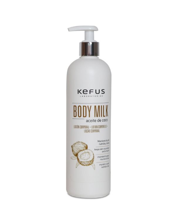 Imagen de Body Milk Kefus Aceite de Coco 500 ml