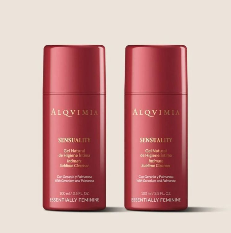 Imagen de Pack Gel Intimo Natural Alqvimia Sensuality 