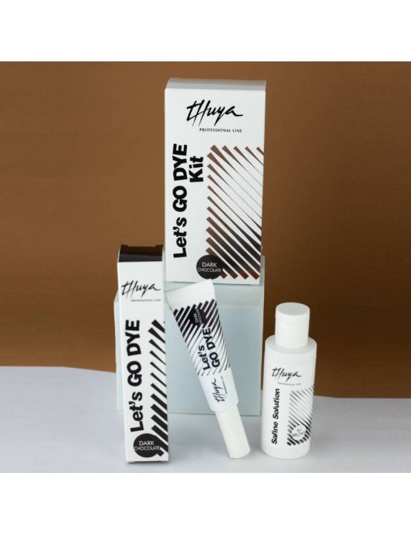 Imagen de Kit tinte en gel de cejas Thuya Dark Chocolate