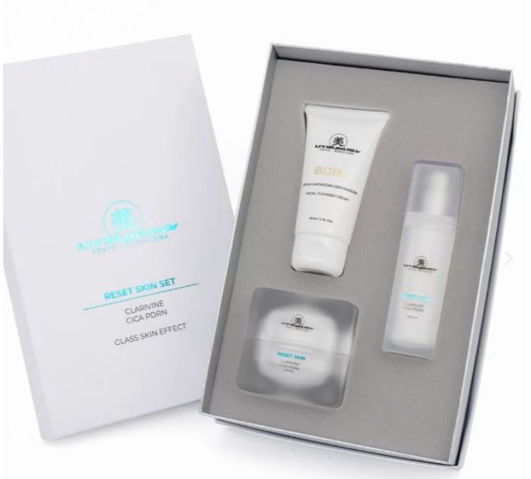 Imagen de Reset Skin (efecto Glass Skin) Utsukusy Kit Facial Cuidado Diario