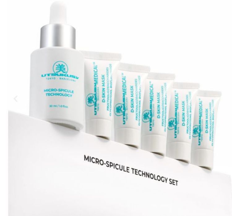 Imagen de Micro-Spicule Peeling Biotecnológico Utsukusy  Kit Cuidado Diario