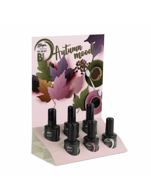 Imagen de Expositor 'Autum Mood' Thuya Esmaltes Semipermanentes On-off  B-COLOR 