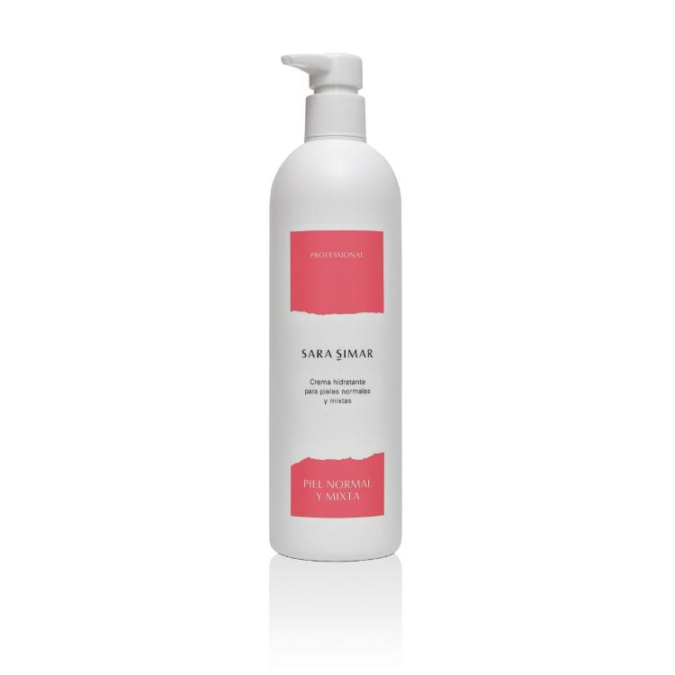 Imagen de Crema Hidratante Sara Simar pieles normales y mixtas 400 ml
