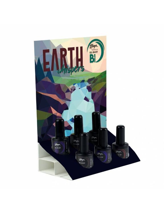 Imagen de Expositor 'Earth Whispers' Thuya Esmaltes Semipermanentes On-off B-COLOR 