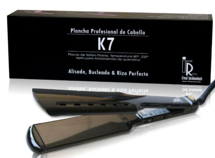Imagen de Plancha para el pelo K7 Irene Ríos Profesional