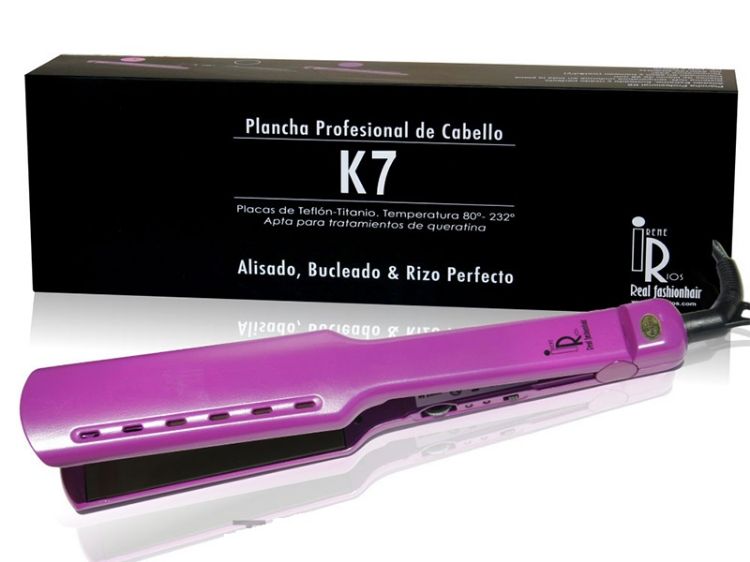 Imagen de Plancha para el pelo K7 Irene Ríos Profesional