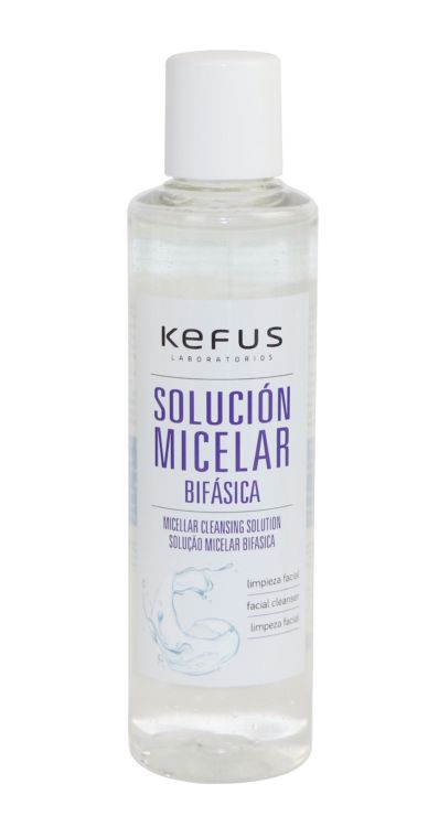Imagen de Solución Micelar Bifásica Kefus Desmaquillante Facial 200 ml