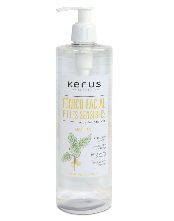 Imagen de Tónico Facial Agua de Hamamelis Kefus Pieles Sensibles 500 ml