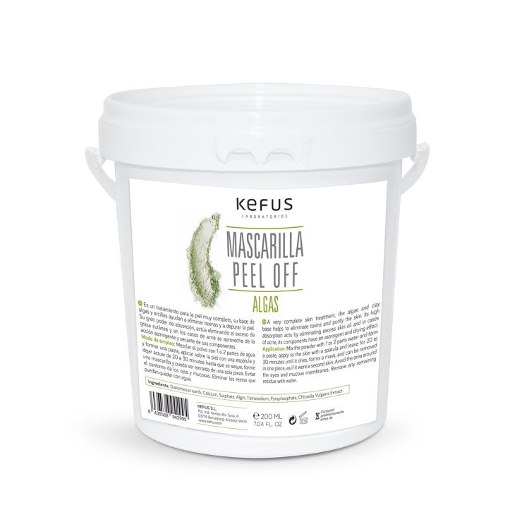 Imagen de Mascarilla Peel off Kefus Alginato Algas 200 gr