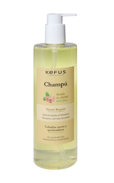 Imagen de Champú al aceite natural de Jojoba Kefus 500 ml
