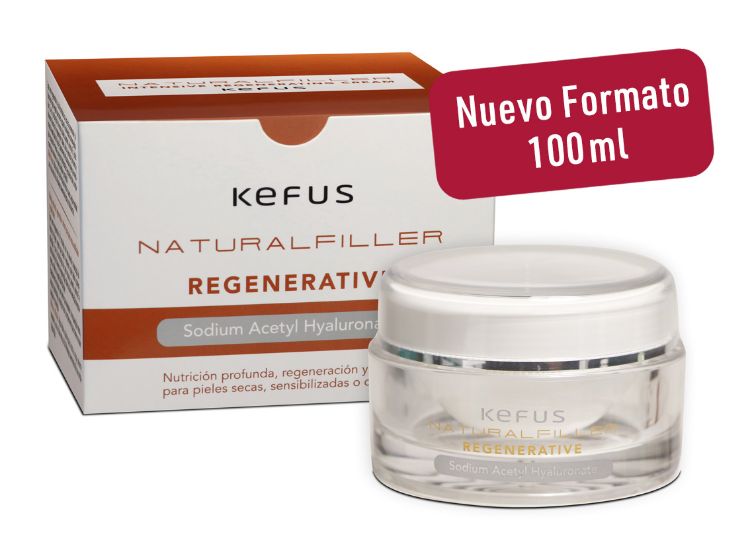 Imagen de Crema facial - Natural Filler Regenerative Kefus 100 ml