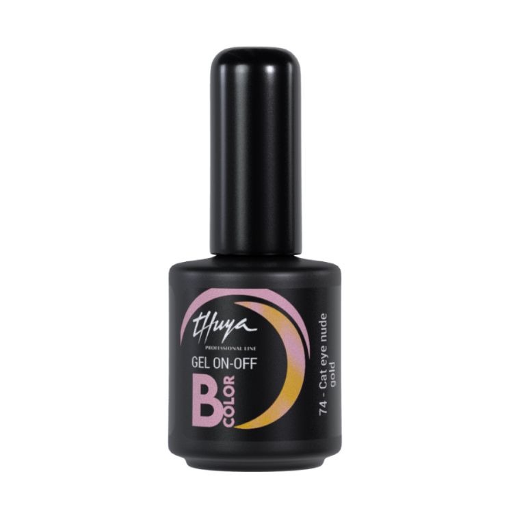 Imagen de B-Color Esmaltes Permanentes Thuya Cat Eye Nude Gel on-off 14 ml