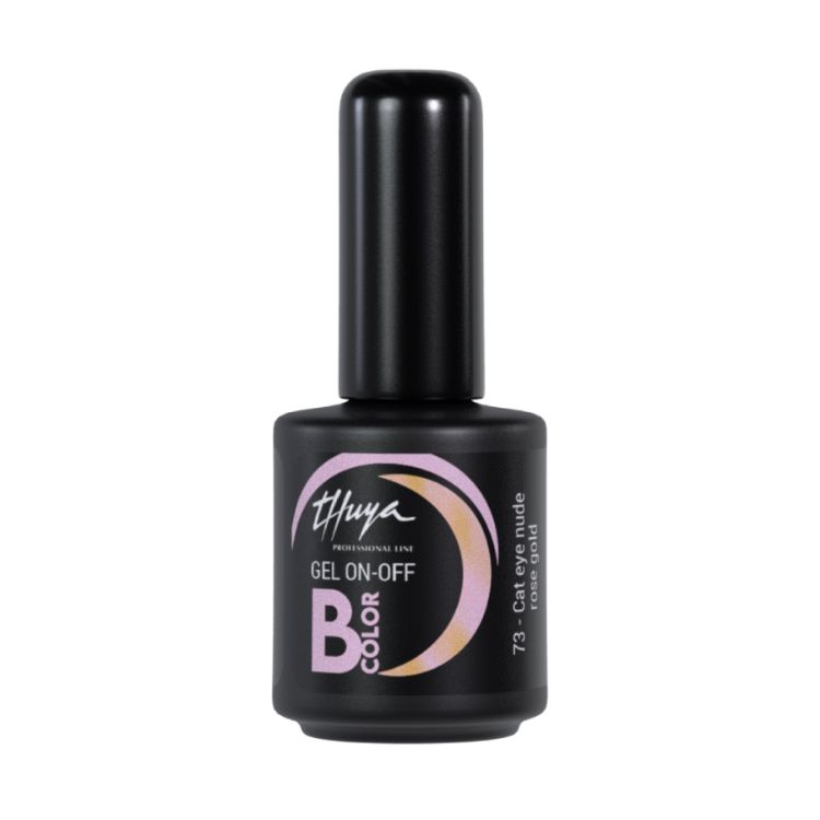 Imagen de B-Color Esmaltes Permanentes Thuya Cat Eye Nude Gel on-off 14 ml