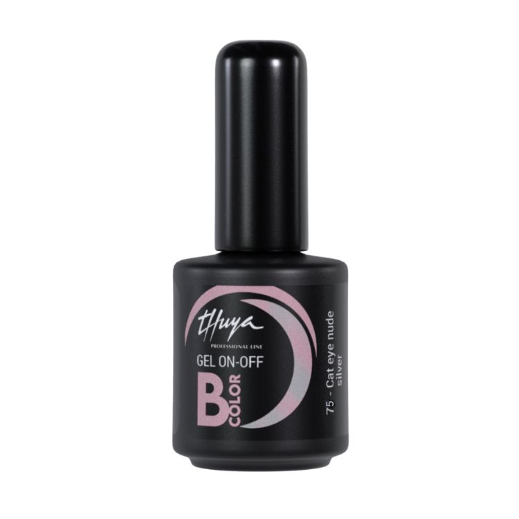 Imagen de B-Color Esmaltes Permanentes Thuya Cat Eye Nude Gel on-off 14 ml