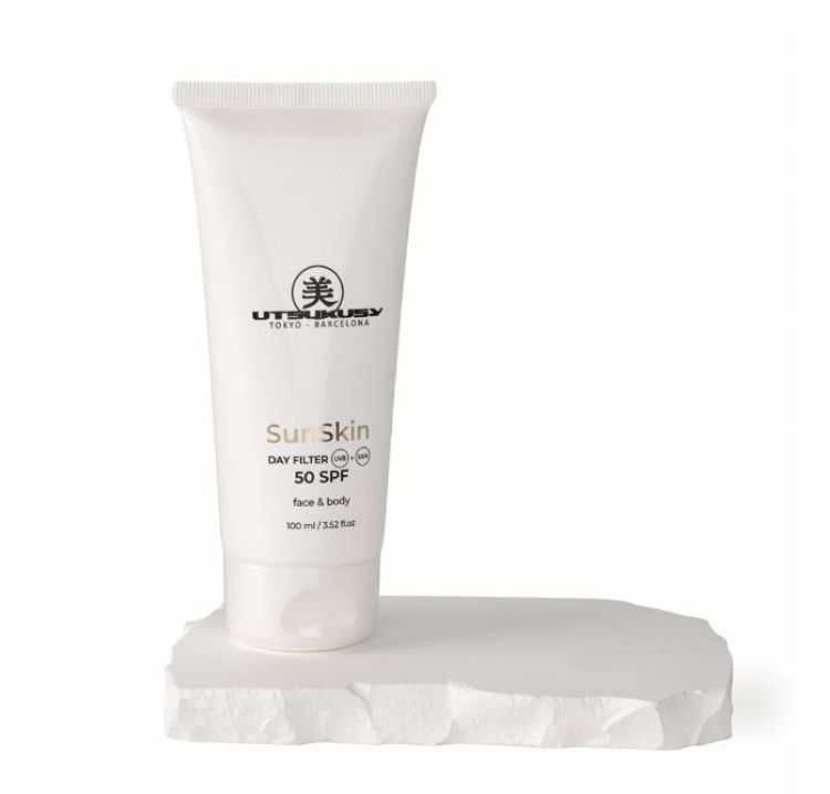 Imagen de Sun Skin SPF50 Utsukusy Crema Solar  100 ml 