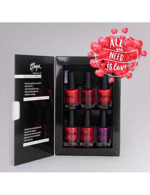 Imagen de Kit Premium 'All you need is love' Thuya Esmaltes  Tradicionales