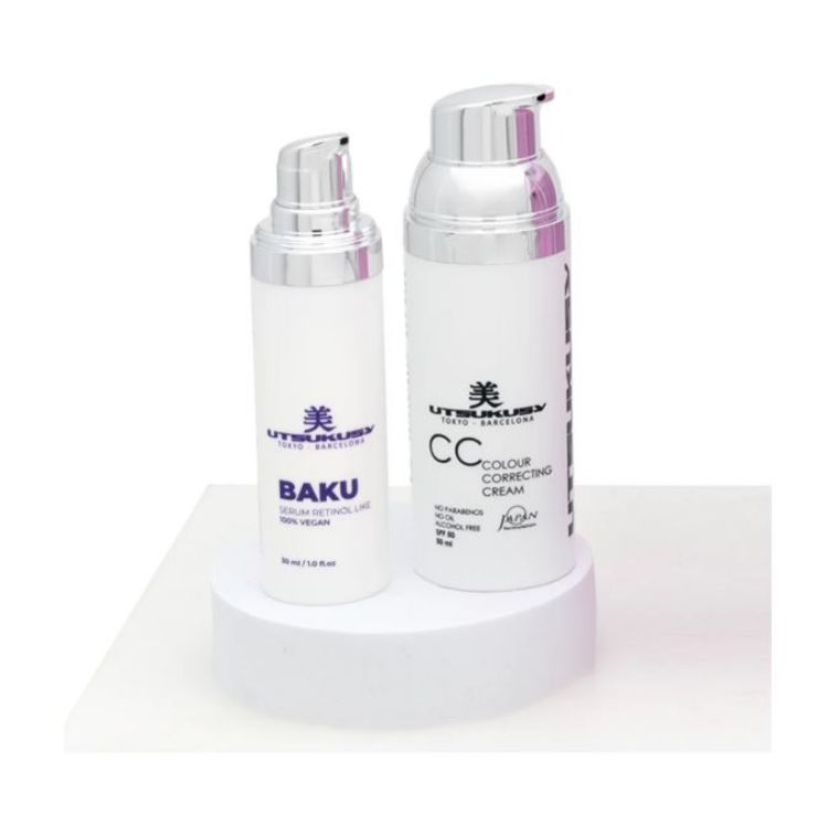 Imagen de Set BAKU Sérum + CC Color Utsukusy Retinol-like 