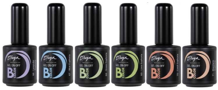 Imagen de B-COLOR Thuya Esmaltes Semipermanentes On-off 