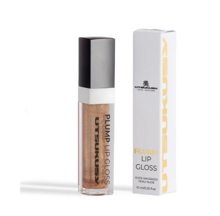 Imagen de Plump Lip Gloss Pearly Nude Utsukusy Skin Care Expert 