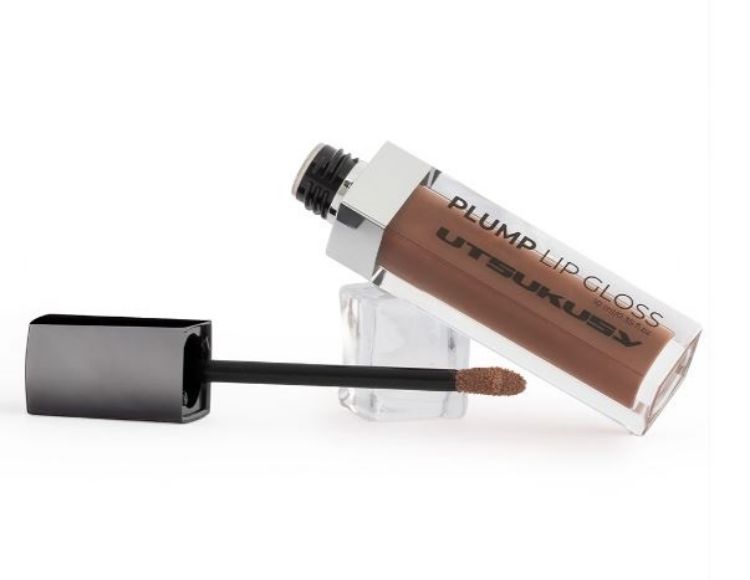 Imagen de Plump Lip Gloss Bronze Brown Utsukusy Skin Care Expert  