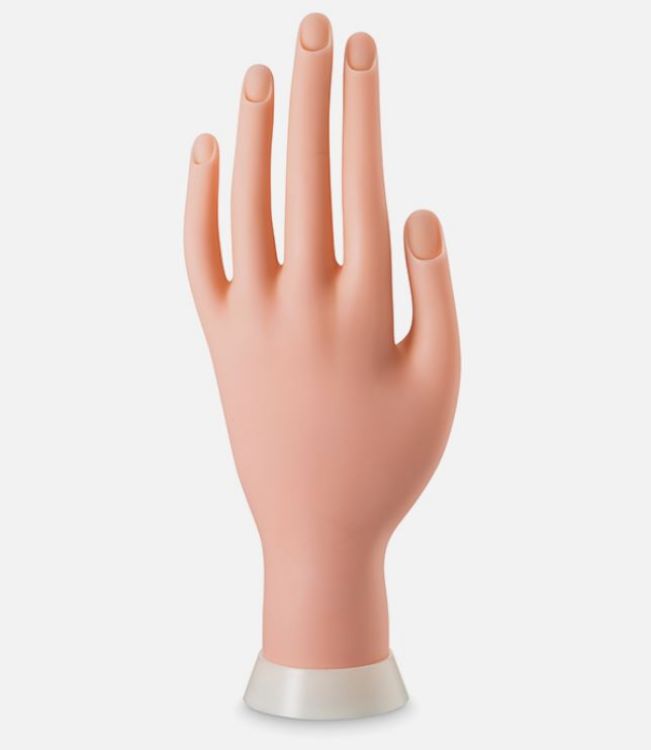 Imagen de Mano blanda Pollie para prácticas manicura